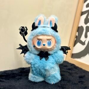 Blue Devil Labubu Outfit (18cm)