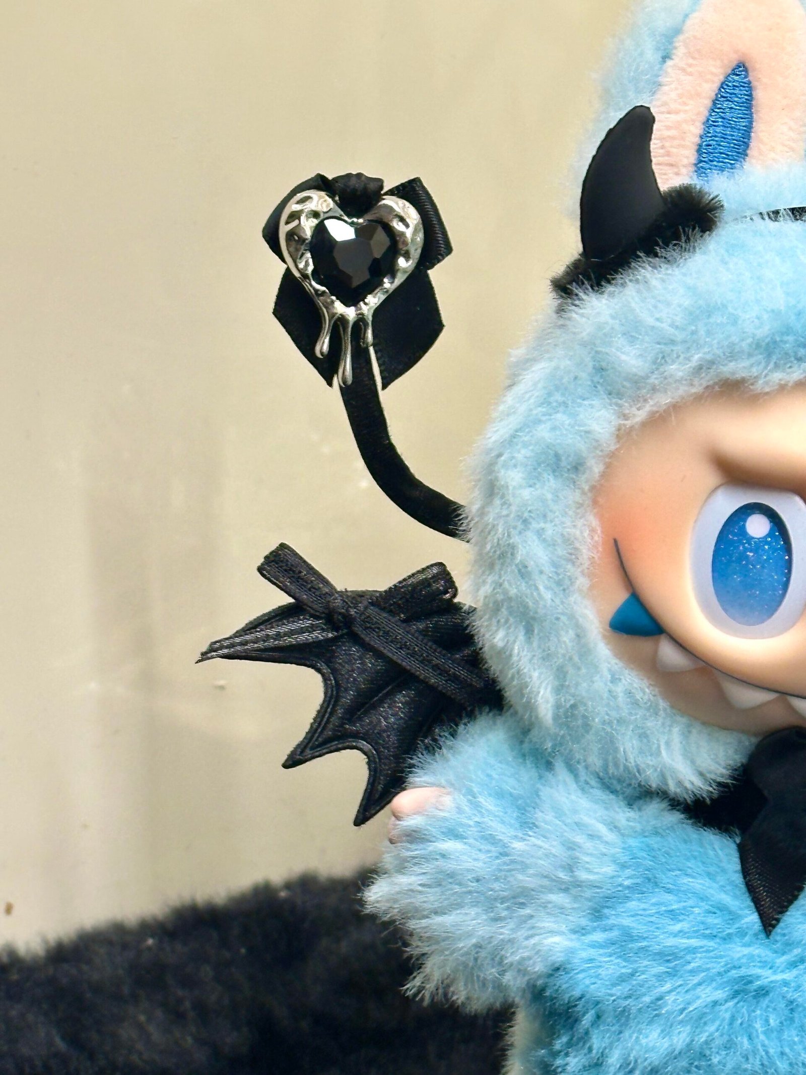 Blue Devil Labubu Outfit (18cm) - Image 4